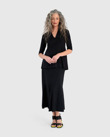 alembika-tekbika-v-neck-tunik-top-black-a-linien-tunika image 6