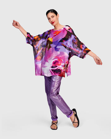 alembika-yaen-chiffon-top-orchid-oversize-bluse image 2