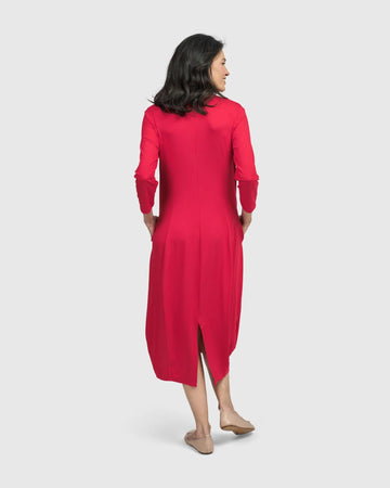 alembika-essential-cocoon-dress-kleid-red-rose image 6