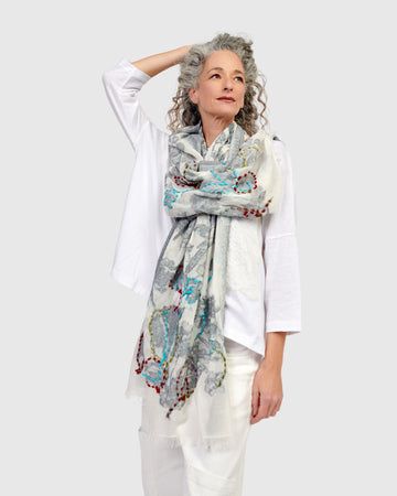 alembika-flashdance-scarf-damen-schal-silver image 3