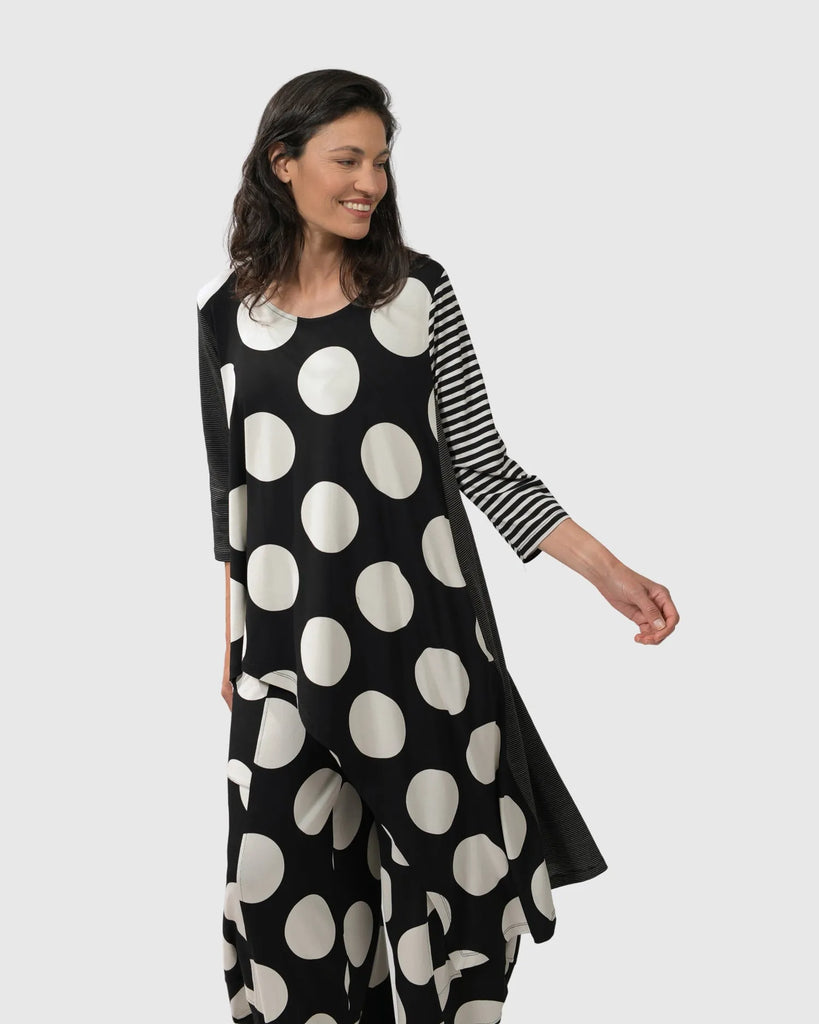 alembika-minnie-swing-tunika-mono-dots image 1