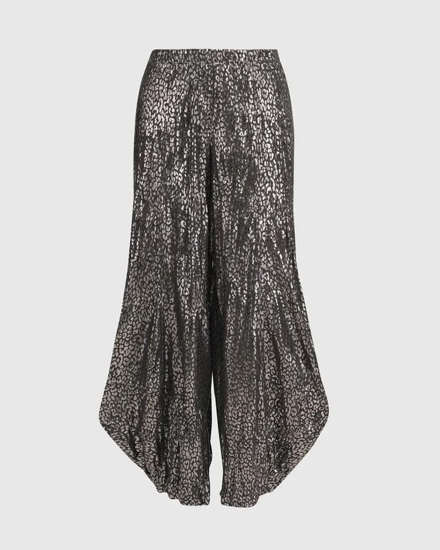 alembika-glimmer-punto-pants-hose-silber image 1