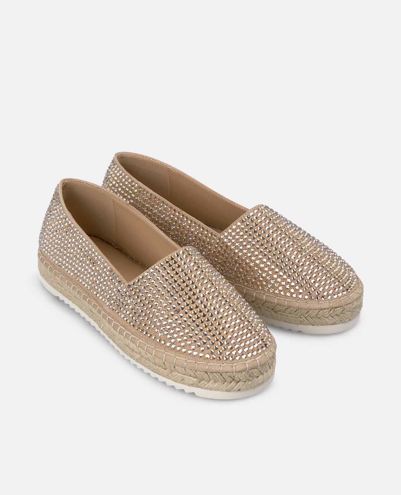 alma-en-pena-espadrille-mit-strass-arena-beige image 2