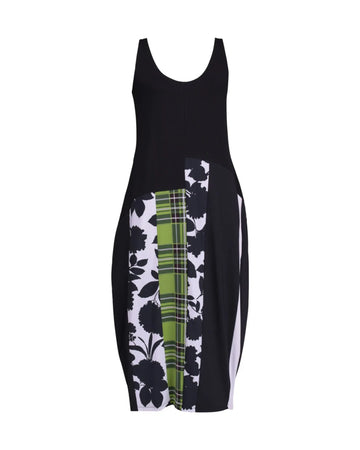 alembika-tekbika-mix-cocoon-kleid-schwarz image 3