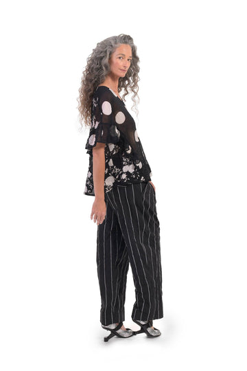 alembika-dot-floral-st321c-chiffon-top-punkte-blumen image 2