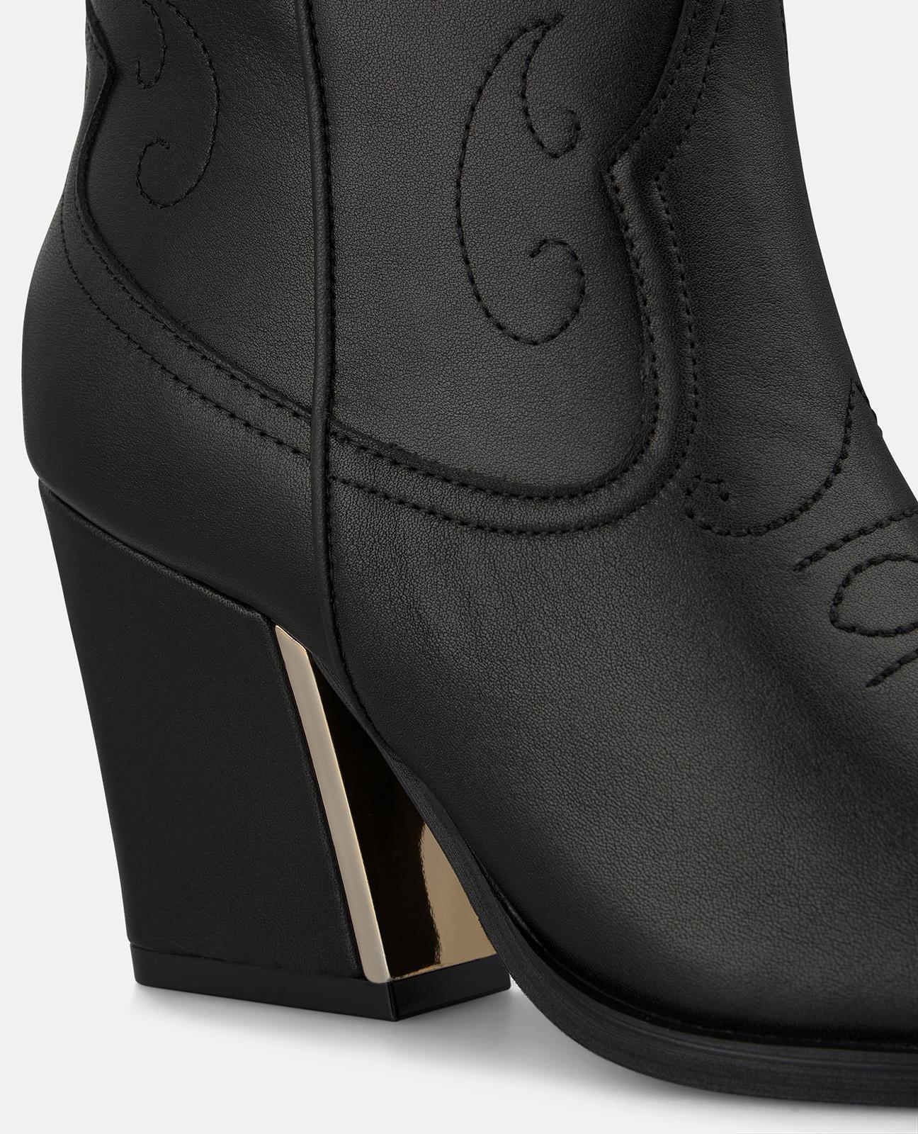 alma-en-pena-napa-cowboy-stiefelette-schwarz-8-cm image 4