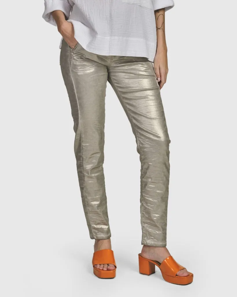 alembika-iconic-stretch-jeans-metallic-luster image 1