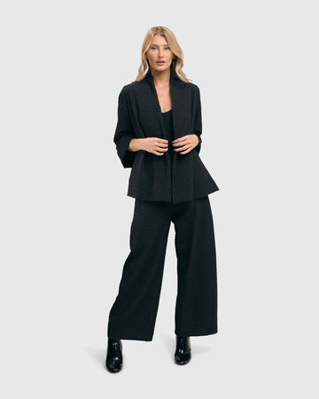 alembika-waffle-open-swing-jacke-schwarz image 3