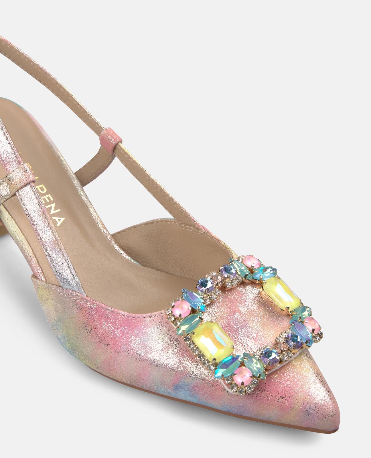 alma-en-pena-pumps-mit-front-schmuck-offene-spitze-rosa-6-2-cm-absatz image 4