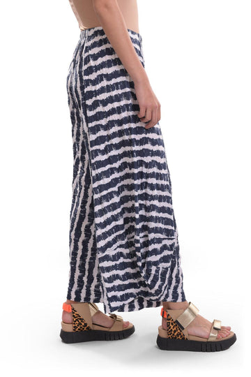 alembika-ash-crinkle-punto-pants-navy-damen-hose-mit-gummibund image 6