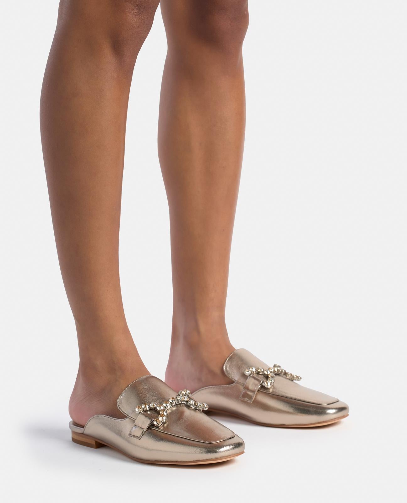 alma-en-pena-stretch-spring-mule-bronze-flach-1-5-cm image 4