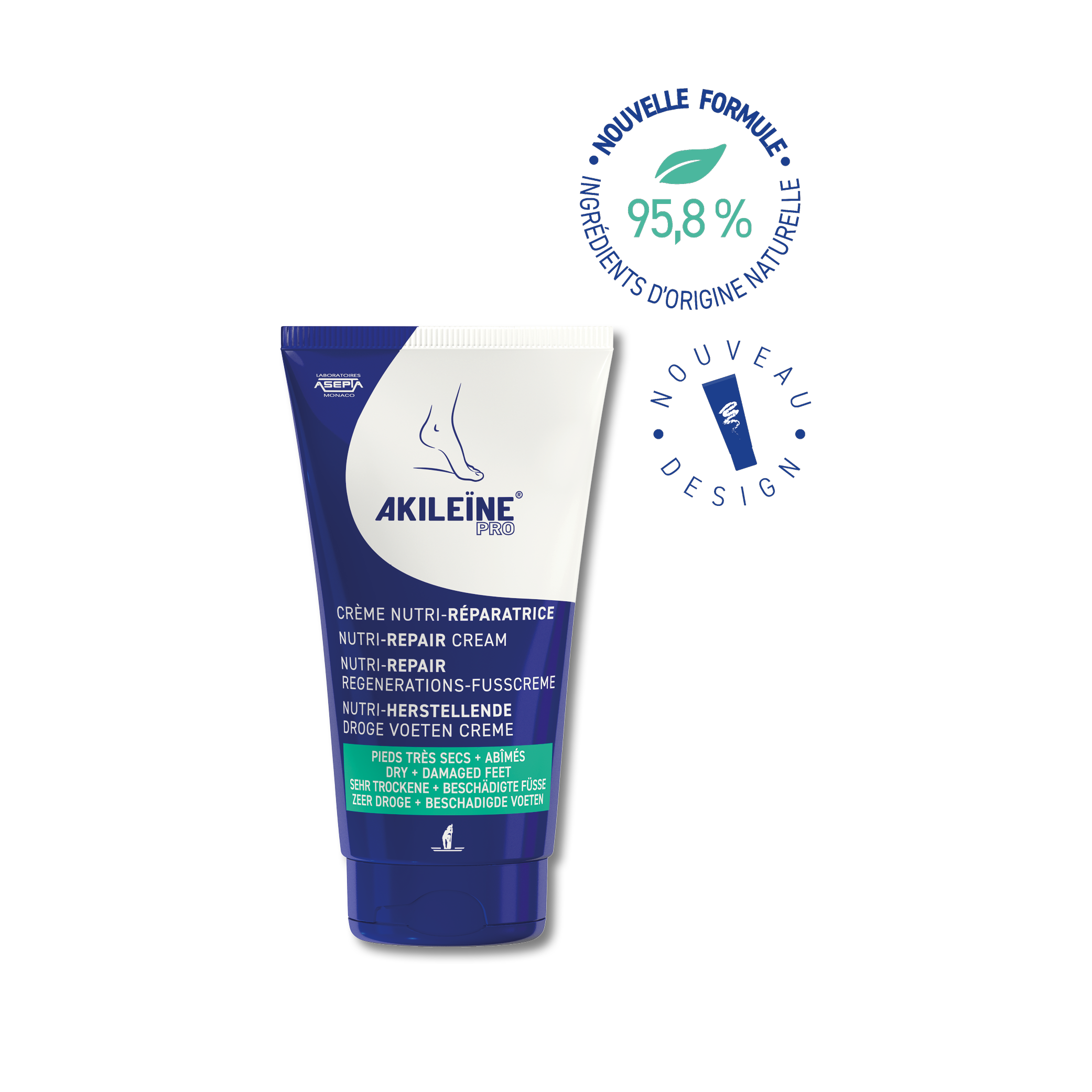 akileine-blaue-linie-nutri-reparierende-creme-fu-creme-f-r-trockene-f-e image 2