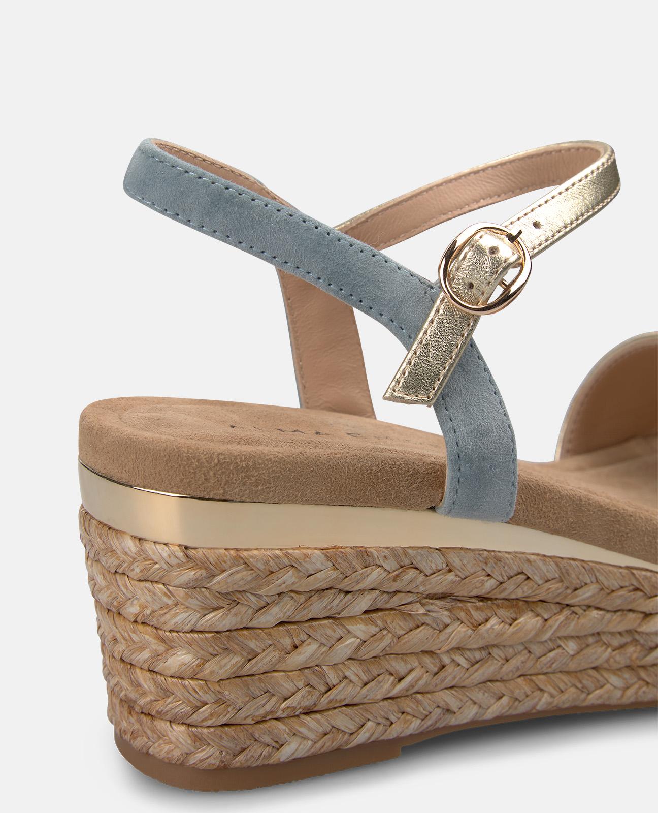 alma-en-pena-wide-strap-esparto-sandal-keil-blau-7-5-cm image 4