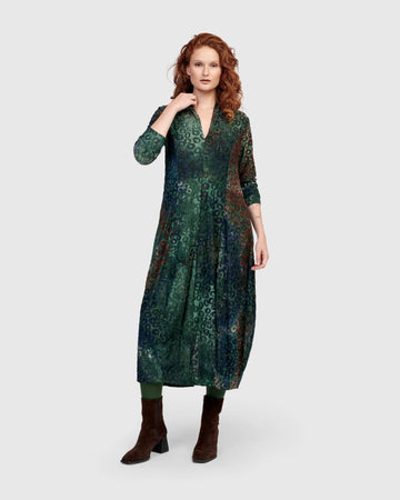 alembika-bayou-cocoon-kleid-lagoon image 2