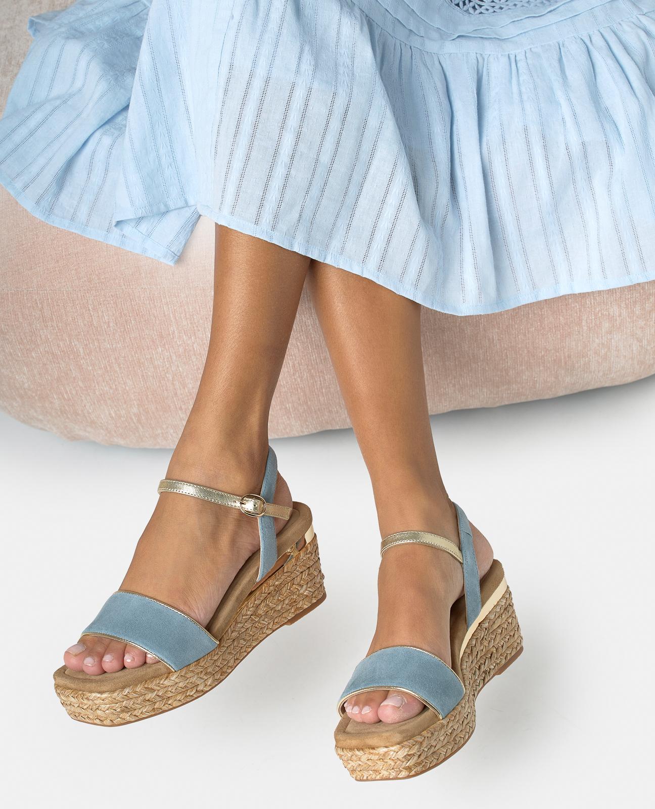 alma-en-pena-wide-strap-esparto-sandal-keil-blau-7-5-cm image 5