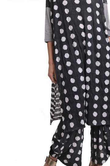 alembika-duet-crinkle-maxi-damenkleid-charcoal image 6