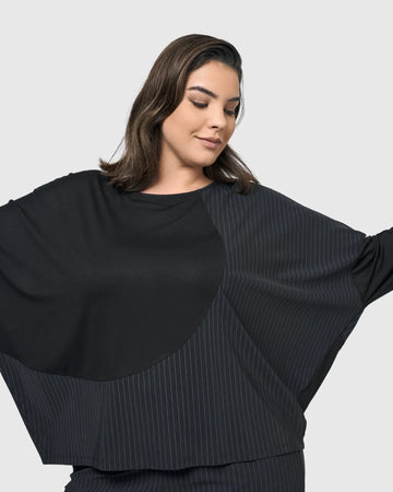 alembika-audrey-relaxed-top-pinstripes image 5