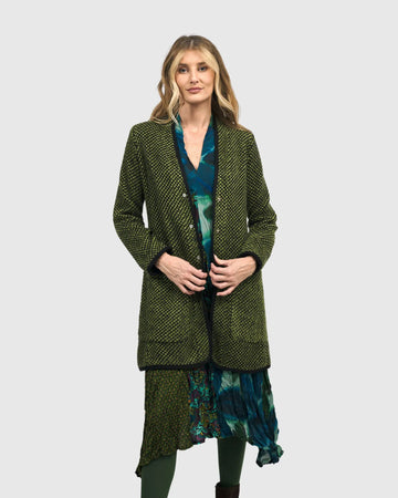 alembika-library-jacket-green-strickjacke image 3