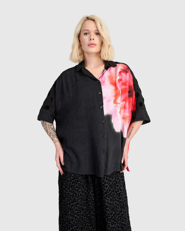 alembika-mystere-camp-shirt-et747m-hemd-black-pink image 7