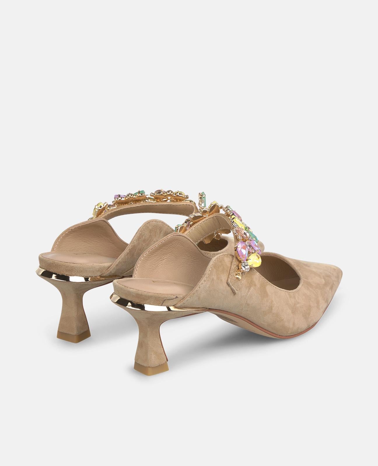 alma-en-pena-mules-arena-spitz-mit-strass-riemen-und-6-2-cm-absatz image 3