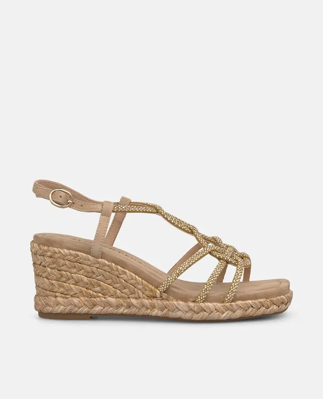 alma-en-pena-keilsandale-geflochten-esparto-wedge-7-cm-arena image 1