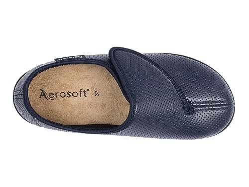 aerosoft-damen-klett-halbschuh-stretch-15 image 7