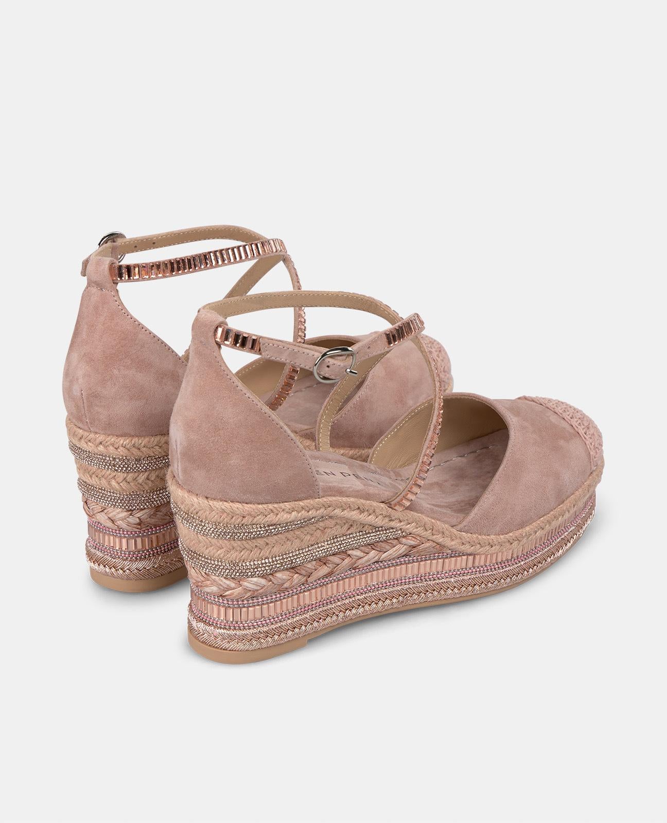 alma-en-pena-keilsandaletten-rosa-5-cm-mit-stickerei image 3