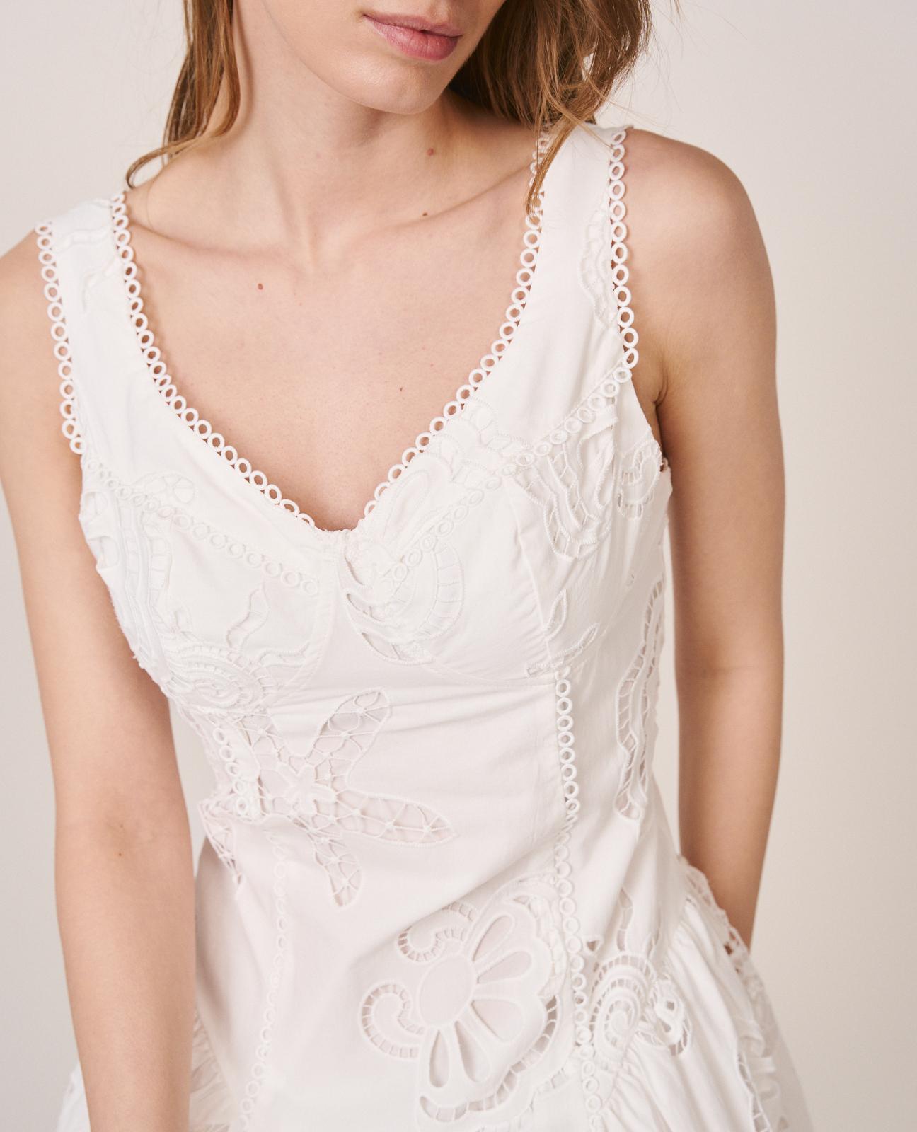alma-en-pena-midi-straps-midikleid-mit-v-ausschnitt image 5