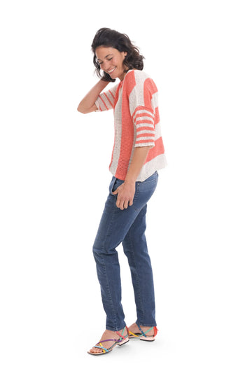 alembika-luxe-reversible-sweater-peach-wende-strick image 6