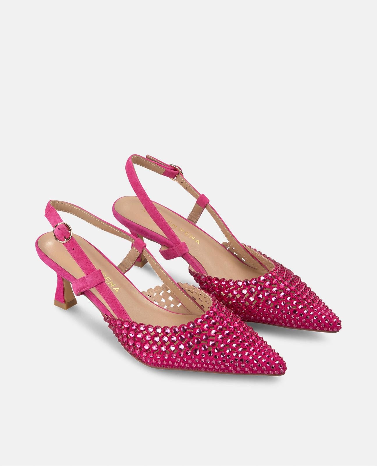 alma-en-pena-heeled-slingback-fuchsia-strass-6-cm-spitz image 2