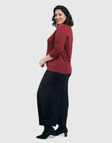 alembika-essential-mockneck-top-plum image 2