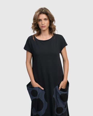 alembika-urban-melody-midi-kleid-navy image 6