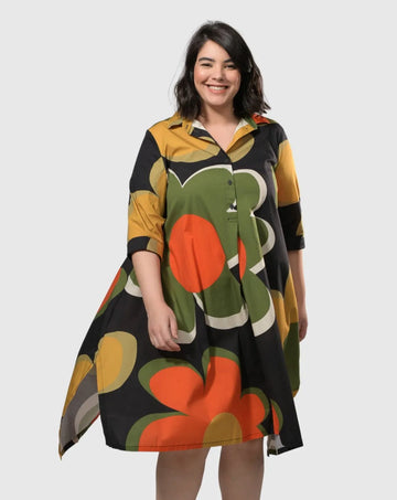 alembika-garden-trapeze-hemdkleid-floral image 3