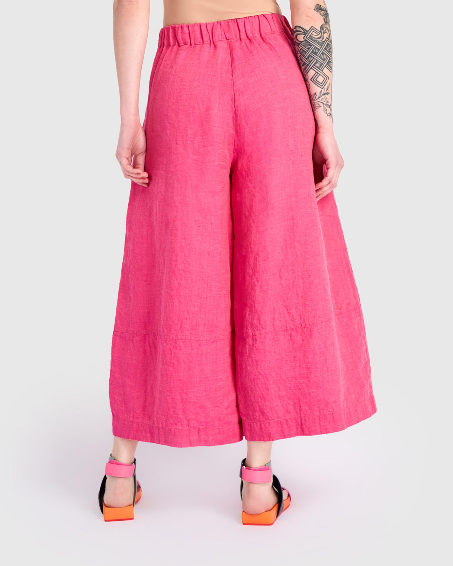 alembika-leinen-palazzo-hose-flamingo image 6