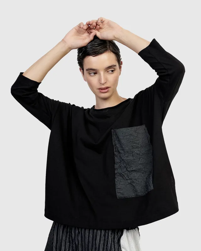 alembika-urban-seoul-tee-black-baumwoll-shirt image 1
