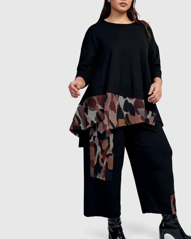 alembika-kaya-oversize-trapeze-top-terra image 1