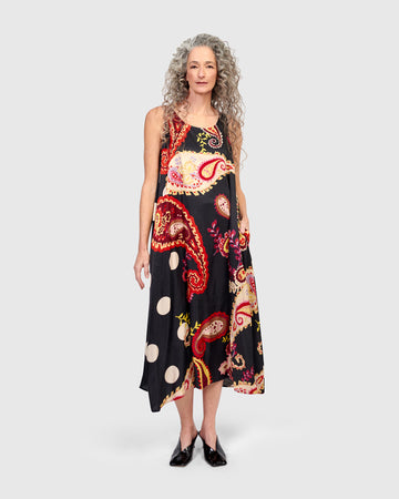 alembika-speakeasy-rmelloses-kleid-fiesta-damen-maxikleid image 6