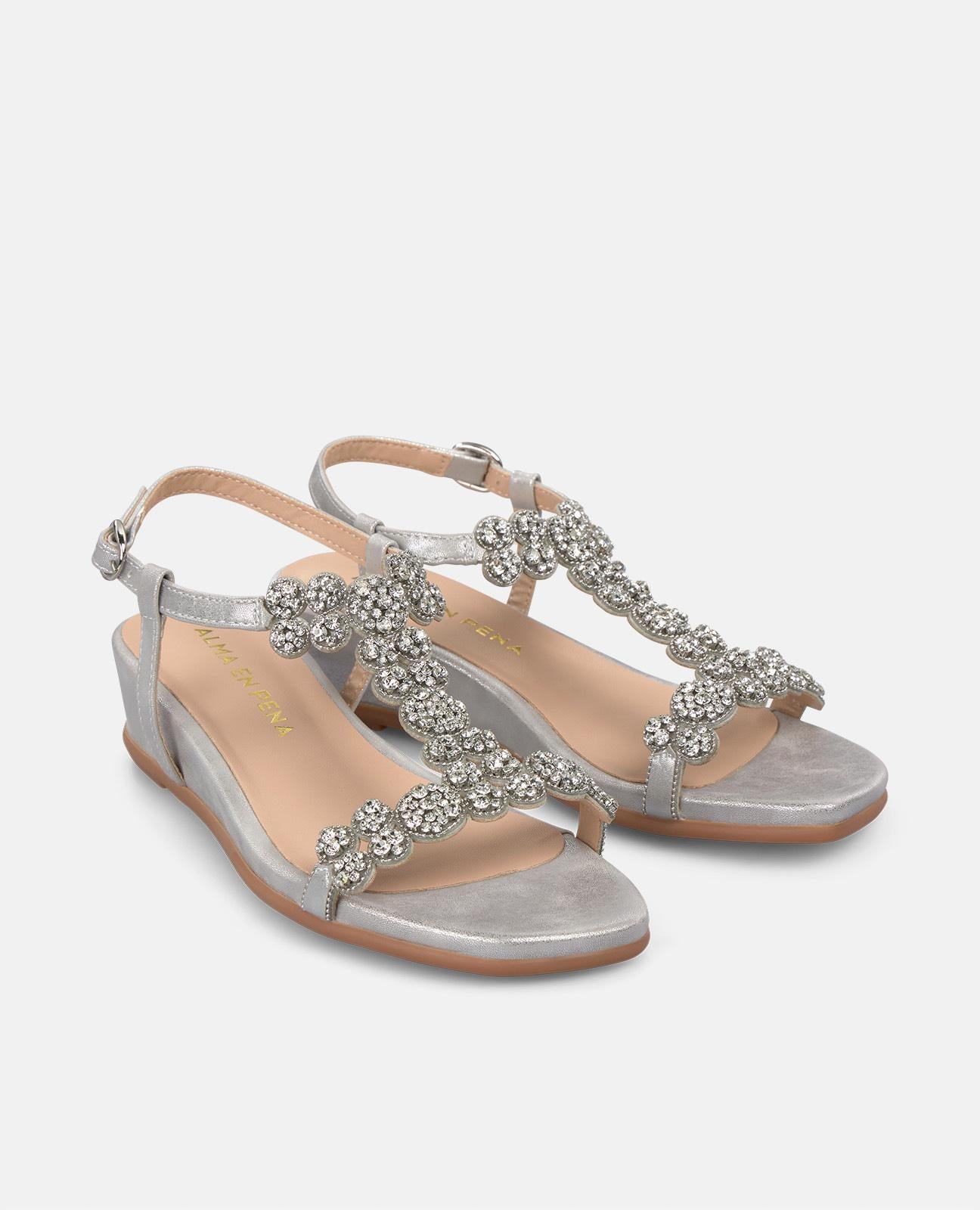alma-en-pena-wedge-keilsandale-silber-schmuck-keil-4-5-cm image 2