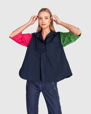 alembika-poolside-popover-top-navy-multi image 3