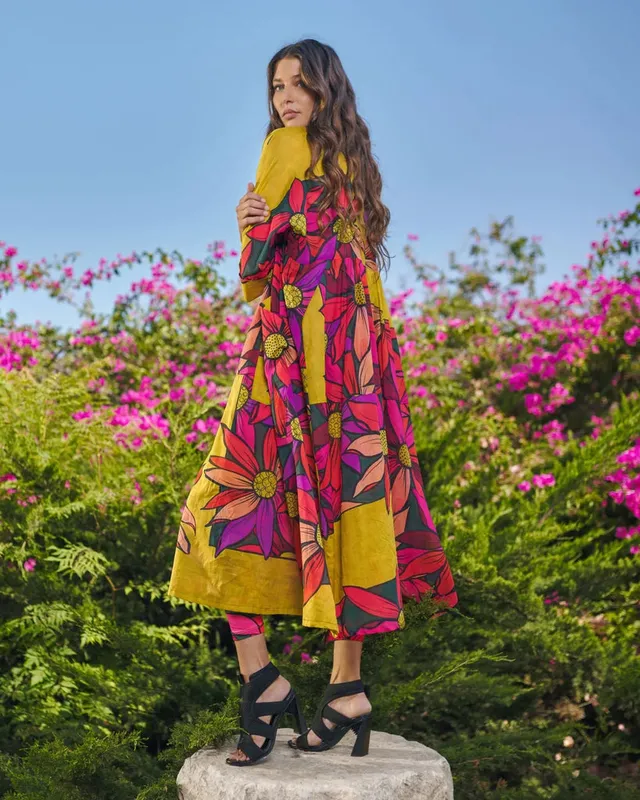 alembika-saffron-hemdkleid-bouquet-sd526b image 1