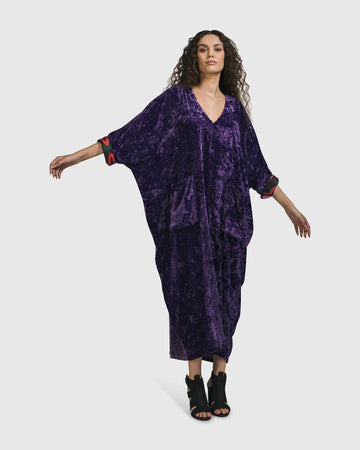 alembika-valentina-velvet-muumuu-kleid-purple image 5