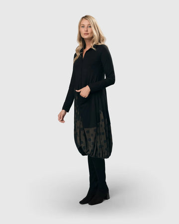 alembika-tekbika-dot-wonderful-kleid-black-khaki image 8
