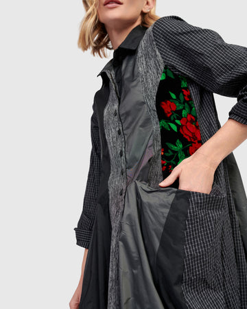 alembika-ivy-wonderful-dress-roses-cocoonkleid-mit-tasche image 2
