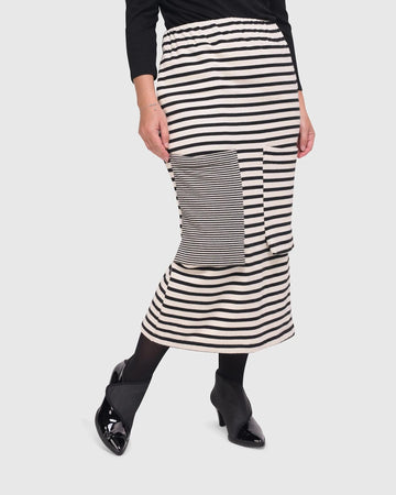 alembika-urban-french-terry-rock-midi-mit-taschen image 8
