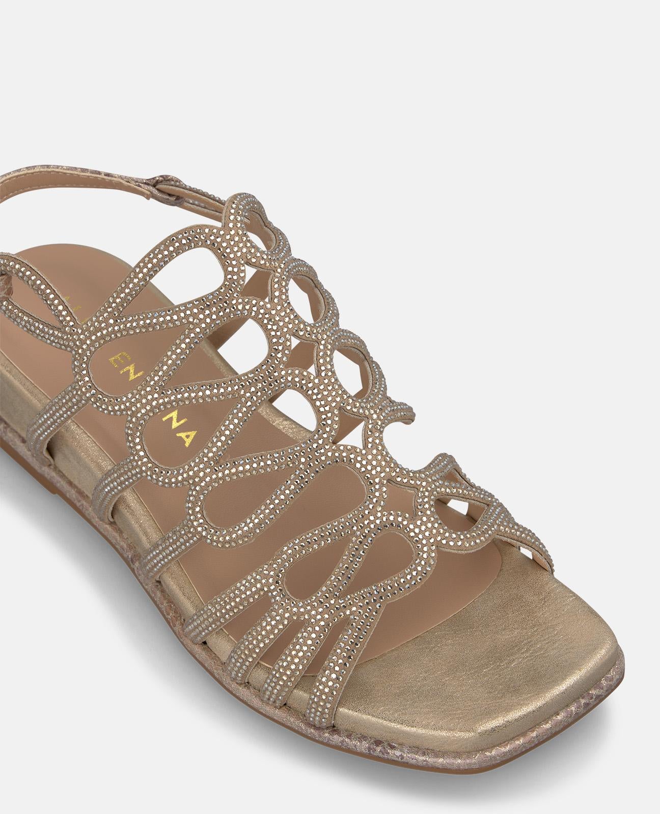 alma-en-pena-keilsandalen-camel-mit-wellen-riemen-4-cm image 4