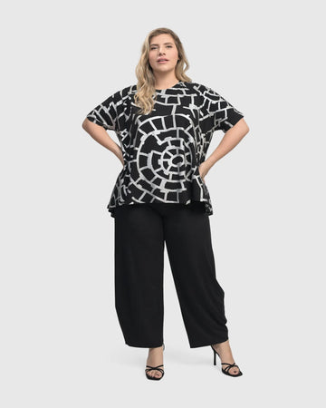alembika-hypnotic-swing-tunika-top-silber image 2
