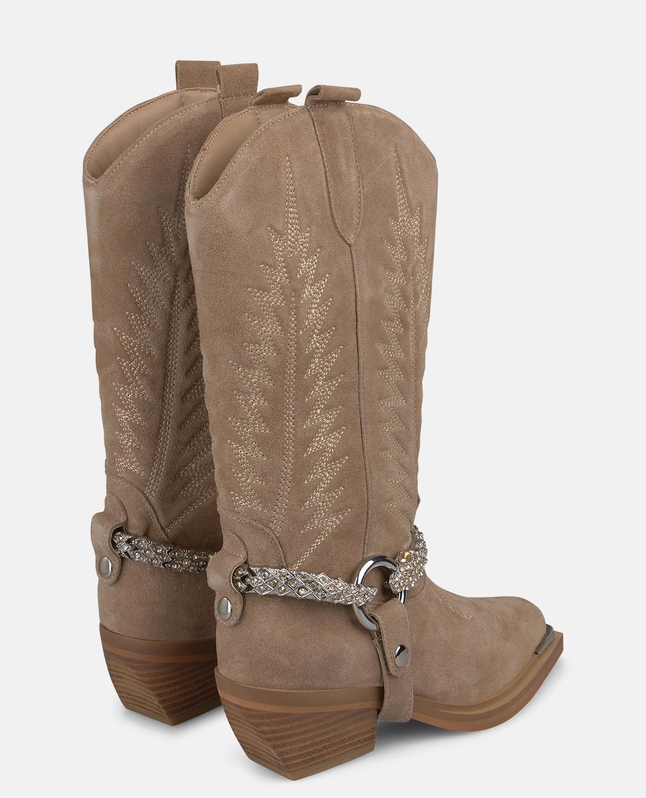 alma-en-pena-suede-cowboy-boots-vis-n-westernstiefel-mit-metallkappe image 3