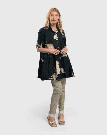 alembika-mindy-babydoll-tunika-shirt-mit-rosen image 3