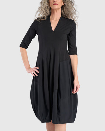 alembika-tekbika-ines-cocoon-kleid-schwarz image 8