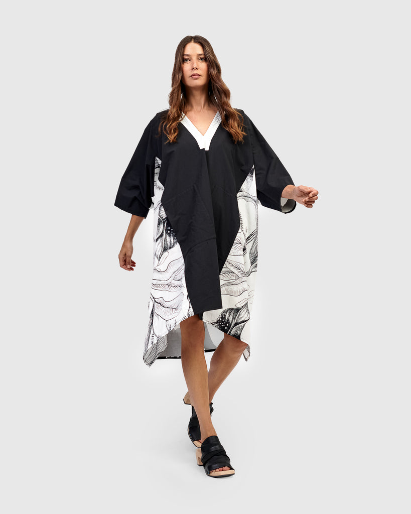 alembika-urban-lagos-caftan-botanica-kleid image 1